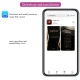  JAYLEEN VIBRADOR APP CONTROL REMOTO LILA - PRETTY LOVE 
