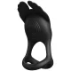  SILAS ANILLO VIBRADOR 7 VIBRACIONES SILICONA NEGRO - PRETTY LOVE 