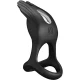  SILAS ANILLO VIBRADOR 7 VIBRACIONES SILICONA NEGRO - PRETTY LOVE 