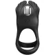  SILAS ANILLO VIBRADOR 7 VIBRACIONES SILICONA NEGRO - PRETTY LOVE 