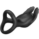  SILAS ANILLO VIBRADOR 7 VIBRACIONES SILICONA NEGRO - PRETTY LOVE 