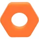 ALPHA ANILLO PROLONG SEXGONO NARANJA - CALEXOTICS 