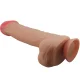  SLIDING SKIN SERIES DILDO REALÍSTICO CON VENTOSA PIEL DESLIZANTE 26 CM - PRETTY LOVE 