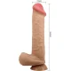  SLIDING SKIN SERIES DILDO REALÍSTICO CON VENTOSA PIEL DESLIZANTE 26 CM - PRETTY LOVE 