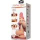  SLIDING SKIN SERIES DILDO REALÍSTICO CON VENTOSA PIEL DESLIZANTE 19.4 CM - PRETTY LOVE 