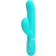  PERLITA VIBRADOR PUNTO G 3 EN 1 MULTIFUNCIÓN VERDE AGUA - PRETTY LOVE 