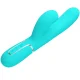  PERLITA VIBRADOR PUNTO G 3 EN 1 MULTIFUNCIÓN VERDE AGUA - PRETTY LOVE 