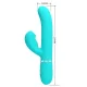  PERLITA VIBRADOR PUNTO G 3 EN 1 MULTIFUNCIÓN VERDE AGUA - PRETTY LOVE 