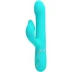  VIBRADOR RABBIT PERLAS VERDE AGUA - PRETTY LOVE 