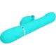  VIBRADOR RABBIT PERLAS VERDE AGUA - PRETTY LOVE 