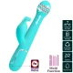  DEJON VIBRADOR RABBIT 3 EN 1 MULTIFUNCIÓN VERDE AGUA - PRETTY LOVE 