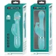  DEJON VIBRADOR RABBIT 3 EN 1 MULTIFUNCIÓN VERDE AGUA - PRETTY LOVE 