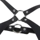  ARNÉS CUERPO ENTERO CON HEBILLAS CUERO NEGRO TALLA ÚNICA - SUBBLIME 