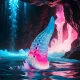  PHORCYS DILDO TENTÁCULO AZUL TAMAÑO GRANDE - EPIC 