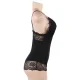  TEDDY DETALLE ENCAJE FLORAL NEGRO L/XL - SUBBLIME 