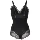  TEDDY DETALLE ENCAJE FLORAL NEGRO L/XL - SUBBLIME 
