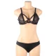  SET DOS PIEZAS SUJETADOR TRANSPARENCIAS Y TIRAS S/M - SUBBLIME 