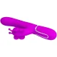  VIBRADOR RABBIT MULTIFUNCIÓN 4 EN 1 MARIPOSA FUCSIA - PRETTY LOVE 