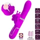  VIBRADOR RABBIT MULTIFUNCIÓN 4 EN 1 MARIPOSA FUCSIA - PRETTY LOVE 