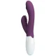  ANDRE VIBRADOR RABBIT & ESTIMULADOR PUNTO G MORADO - PRETTY LOVE 