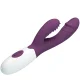  ANDRE VIBRADOR RABBIT & ESTIMULADOR PUNTO G MORADO - PRETTY LOVE 
