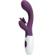  BUTTERFLY KISS VIBRADOR RABBIT & ESTIMULADOR PUNTO G MORADO - PRETTY LOVE 