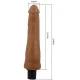  ALFREDO VIBRADOR REALISTICO 21.5 CM O 4 CM - PRETTY LOVE 