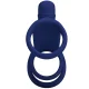  ELISH ANILLO VIBRADOR CON EXTENSIÓN AZUL - PRETTY LOVE 