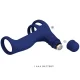  ELISH ANILLO VIBRADOR CON EXTENSIÓN AZUL - PRETTY LOVE 