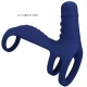  ELISH ANILLO VIBRADOR CON EXTENSIÓN AZUL - PRETTY LOVE 