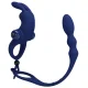  AYAD ANILLO VIBRADOR RABBIT CON PLUG AZUL - PRETTY LOVE 