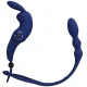  AYAD ANILLO VIBRADOR RABBIT CON PLUG AZUL - PRETTY LOVE 