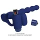  AJMAL ANILLO VIBRADOR CON PLUG AZUL - PRETTY LOVE 