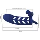  ALTAF ANILLO VIBRADOR CON FUNDA DE SILICONA AZUL - PRETTY LOVE 