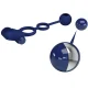  REMINGTON DOBLE ANILLO VIBRADOR CON PLUG AZUL - PRETTY LOVE 