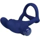 FRANCISCO DOBLE ANILLO VIBRADOR RABBIT AZUL - PRETTY LOVE 
