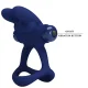  FRANCISCO DOBLE ANILLO VIBRADOR RABBIT AZUL - PRETTY LOVE 
