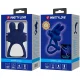  FRANCISCO DOBLE ANILLO VIBRADOR RABBIT AZUL - PRETTY LOVE 