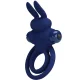  DAREY DOBLE ANILLO VIBRADOR RABBIT AZUL - PRETTY LOVE 