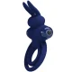  DAREY DOBLE ANILLO VIBRADOR RABBIT AZUL - PRETTY LOVE 