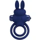  DAREY DOBLE ANILLO VIBRADOR RABBIT AZUL - PRETTY LOVE 