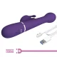  DEJON VIBRADOR RABBIT 3 EN 1 MULTIFUNCIÓN MORADO - PRETTY LOVE 