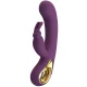  LIAM VIBRADOR RABBIT & ESTIMULADOR PUNTO G MORADO - PRETTY LOVE 
