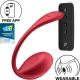  SHINY PETAL ESTIMULADOR PUNTO G CONTROL REMOTO ROJO APP GRATUITA - SATISFYER 