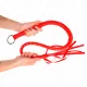  LÁTIGO DE SERPIENTE CON ANILLO DE MANO ROJO 65 CM - KINK 
