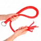  LÁTIGO DE SERPIENTE CON ANILLO DE MANO ROJO 65 CM - KINK 