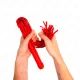  LÁTIGO CON MANGO TEXTURIZADO ROJO 48.5 CM - KINK 