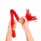  LÁTIGO CON MANGO TEXTURIZADO ROJO 48.5 CM - KINK 