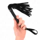 LÁTIGO MINI PIEL DE ANTE NEGRO 30 CM - KINK 