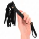  LÁTIGO MINI PIEL DE ANTE NEGRO 30 CM - KINK 